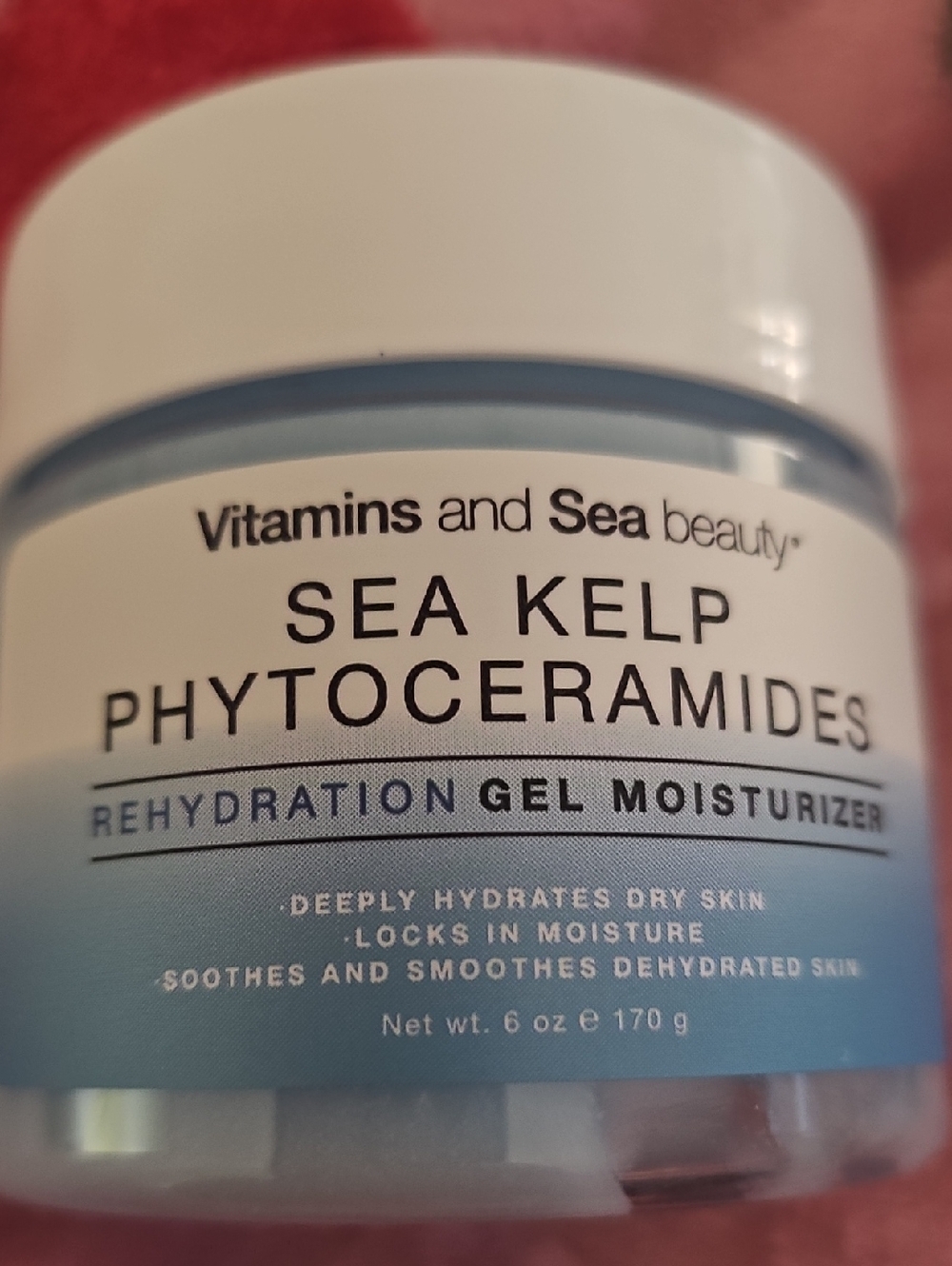 Sea Kelp Phytoceramides Rehydration Gel Moisturizer - Light Blue